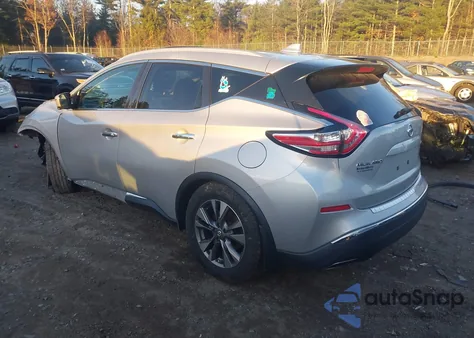 2016 Nissan Murano Sl from USA, damaged, VIN 5N1AZ2MH6GN155649